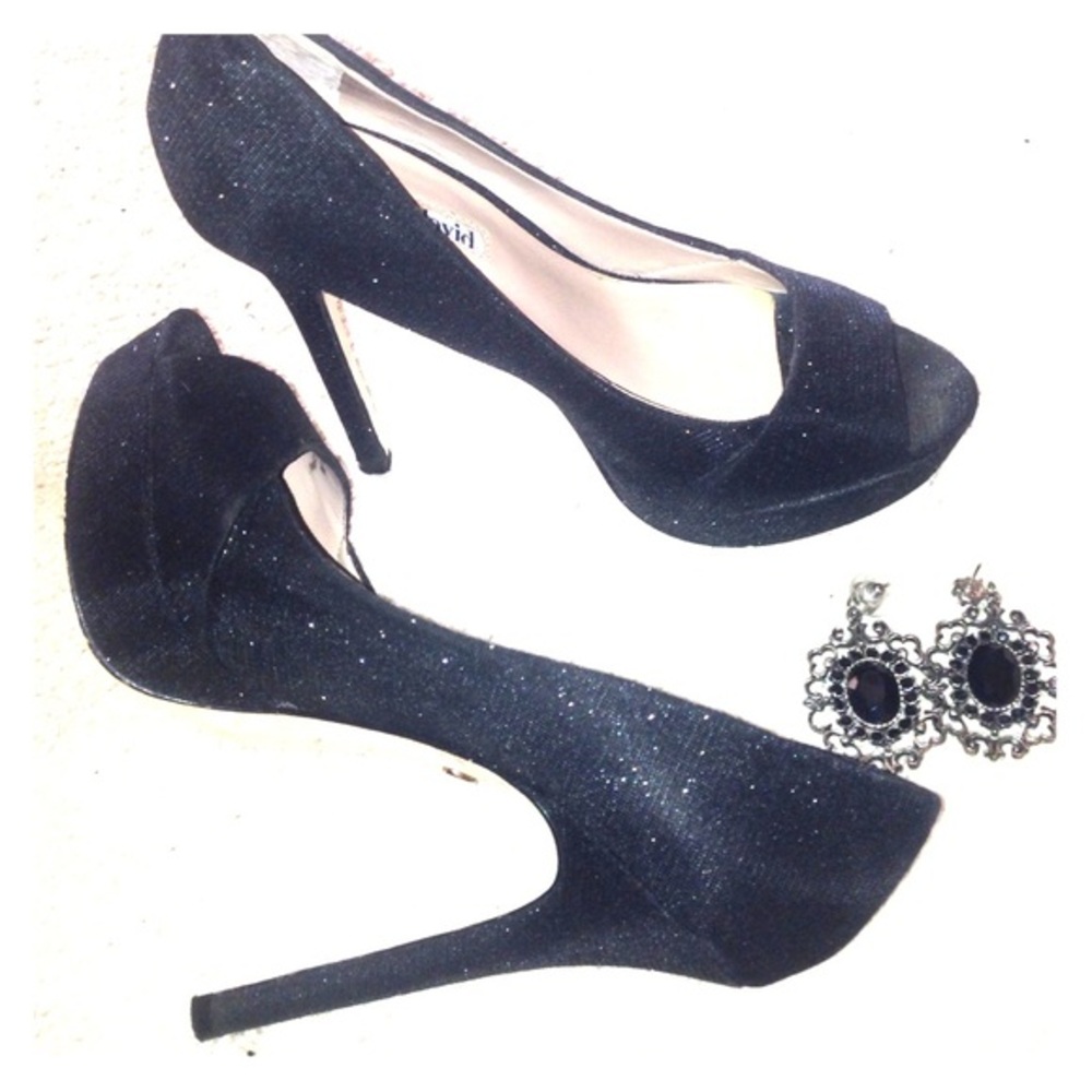 Charles David peep toe heels
